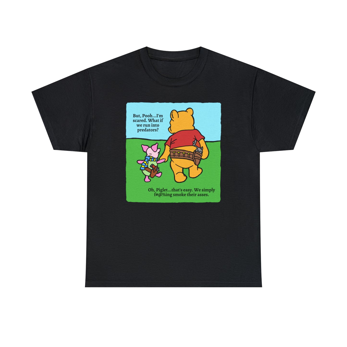 Pew & Piglet Unisex Heavy Cotton Tee