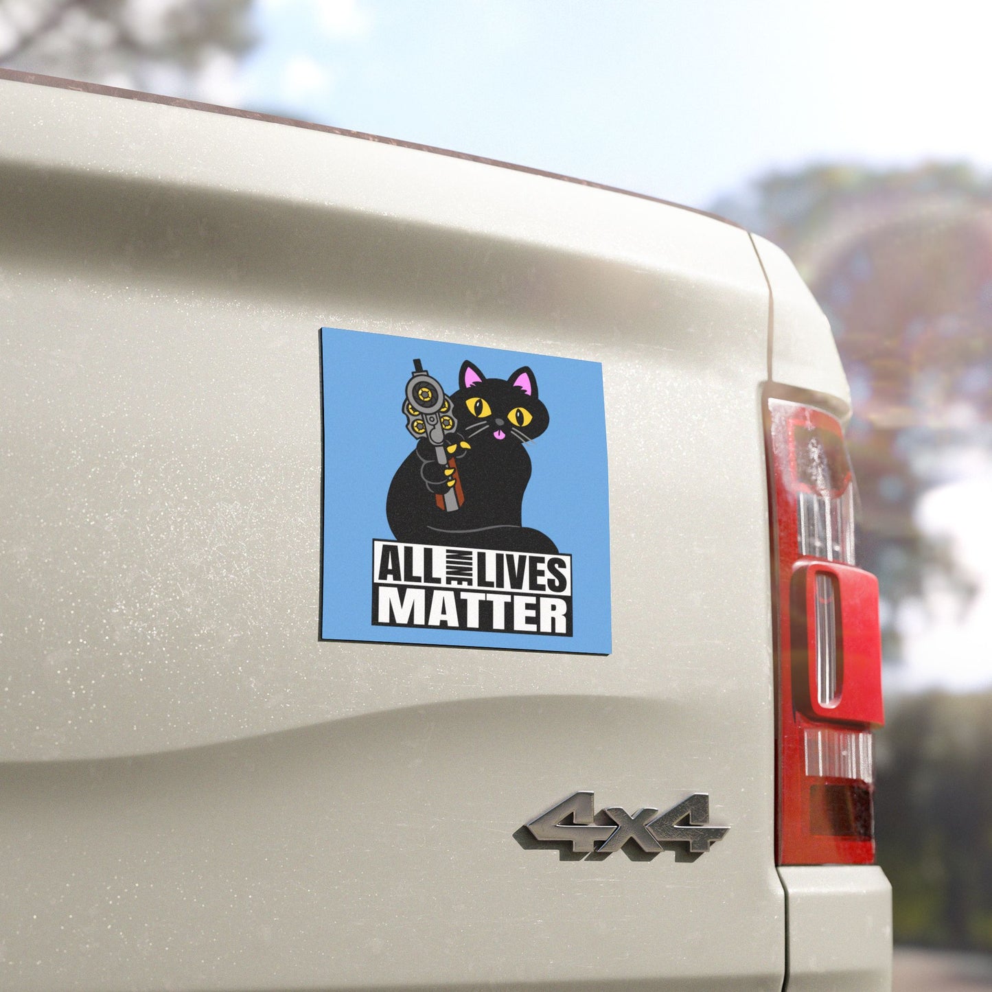 All 9 Lives Matter! Car Magnets
