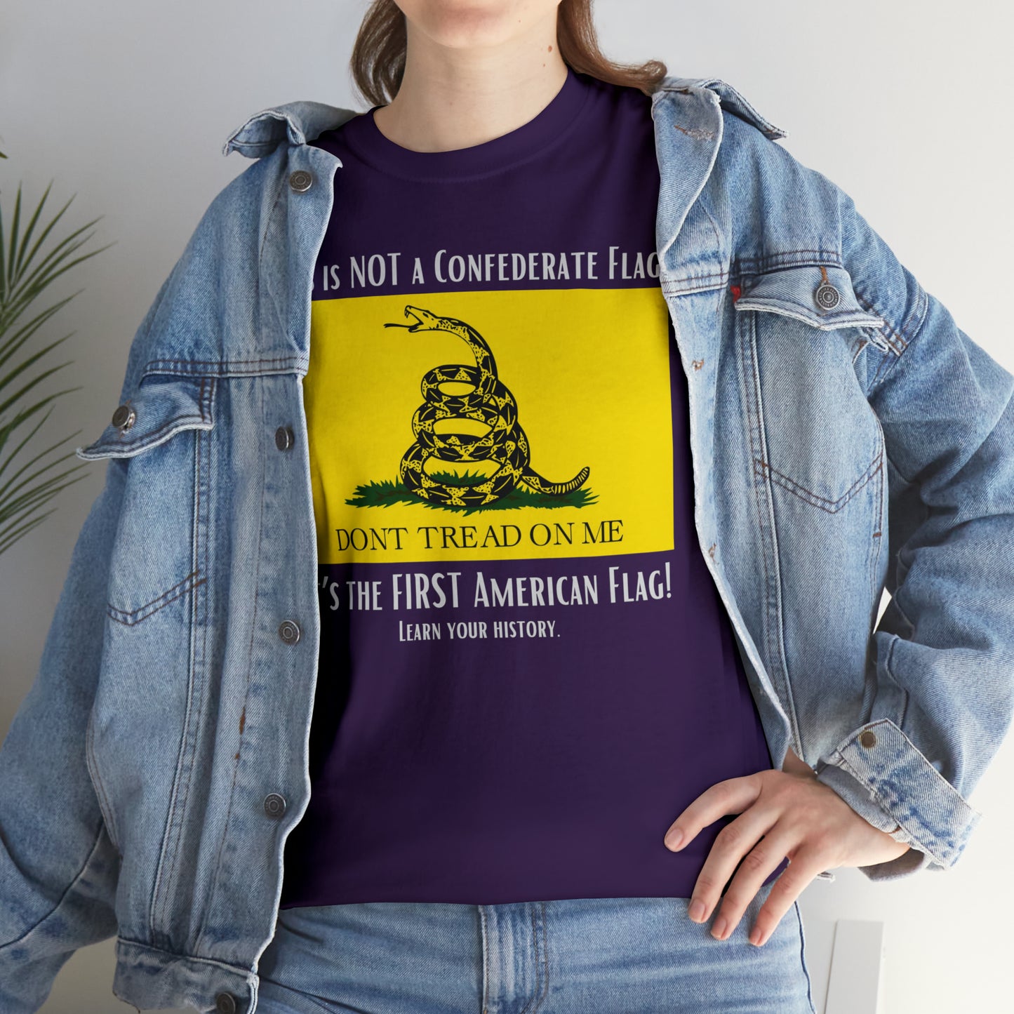 1st American Flag Unisex Heavy Cotton Tee