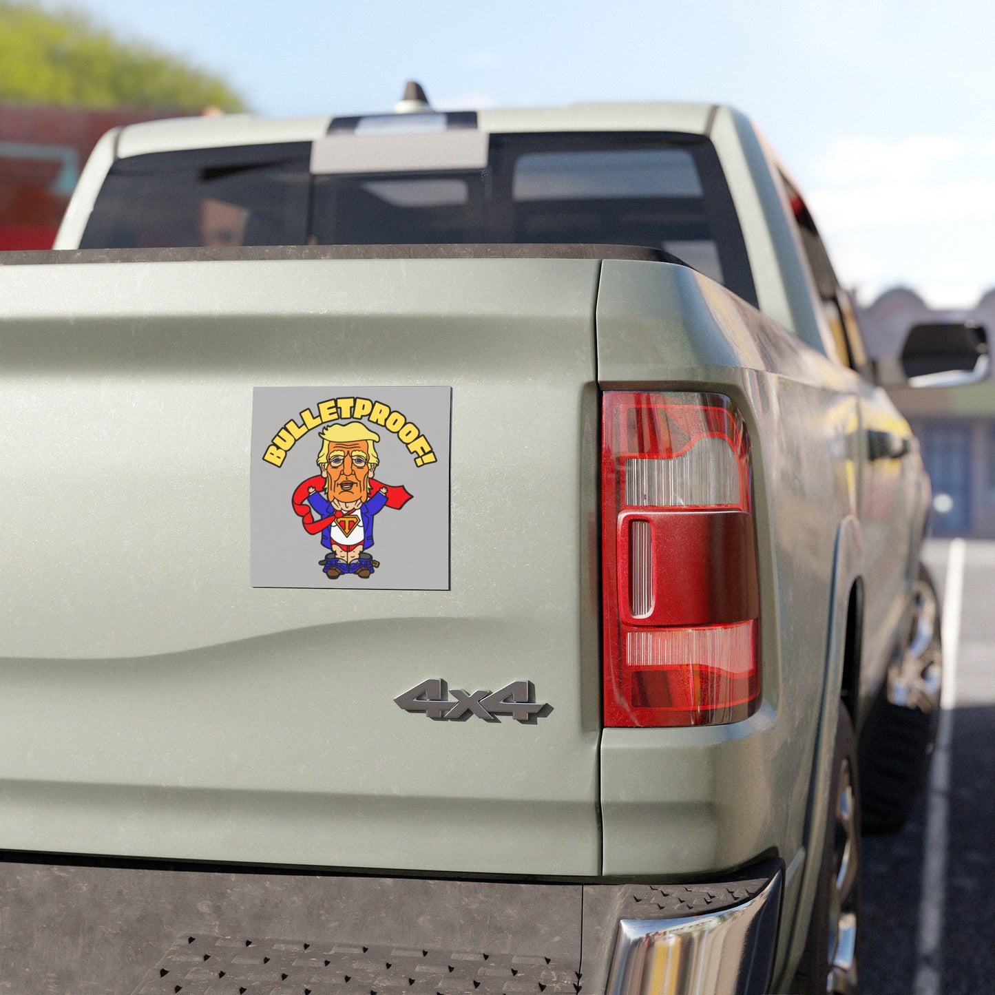 Bulletproof! Car Magnets