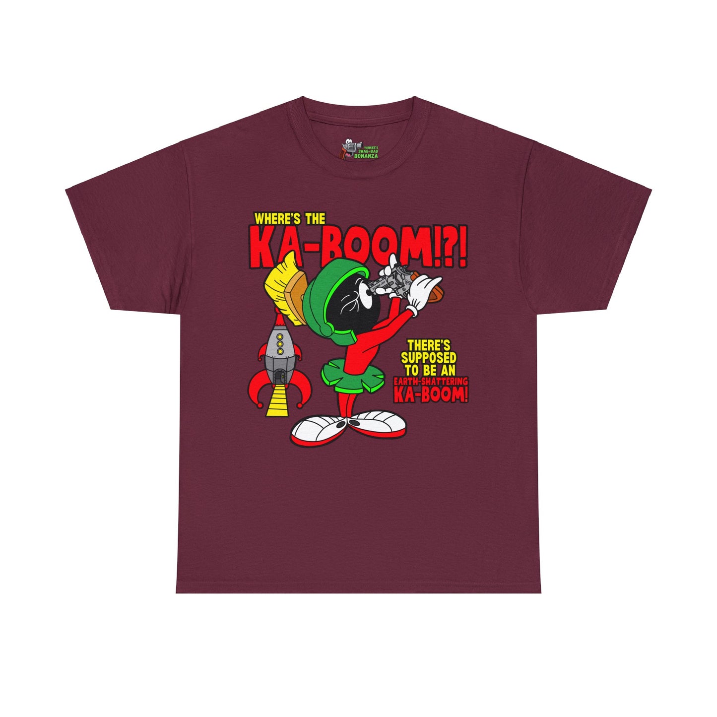 Where's the Ka-Boom!?! Unisex Heavy Cotton Tee