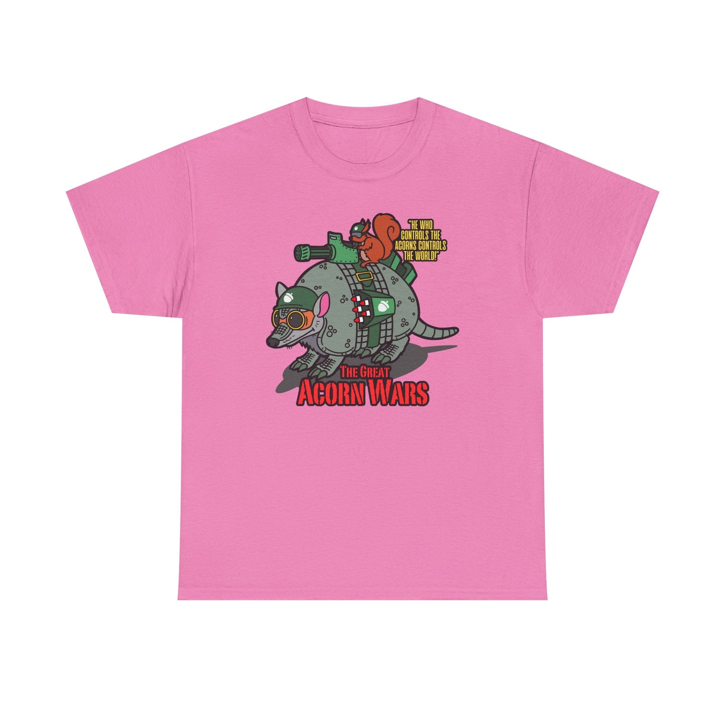 The Great Acorn Wars! Unisex Heavy Cotton Tee