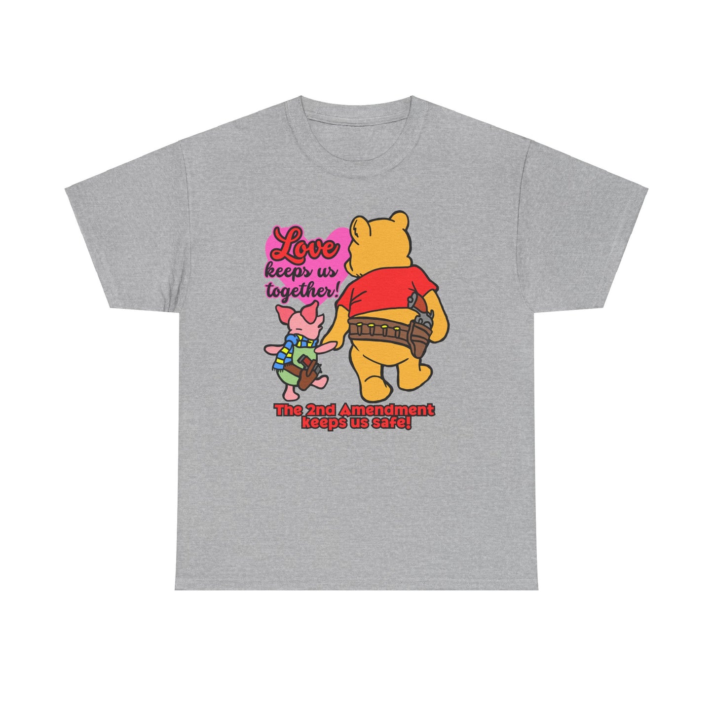 The 2nd Keeps Us Safe! Unisex Heavy Cotton Tee