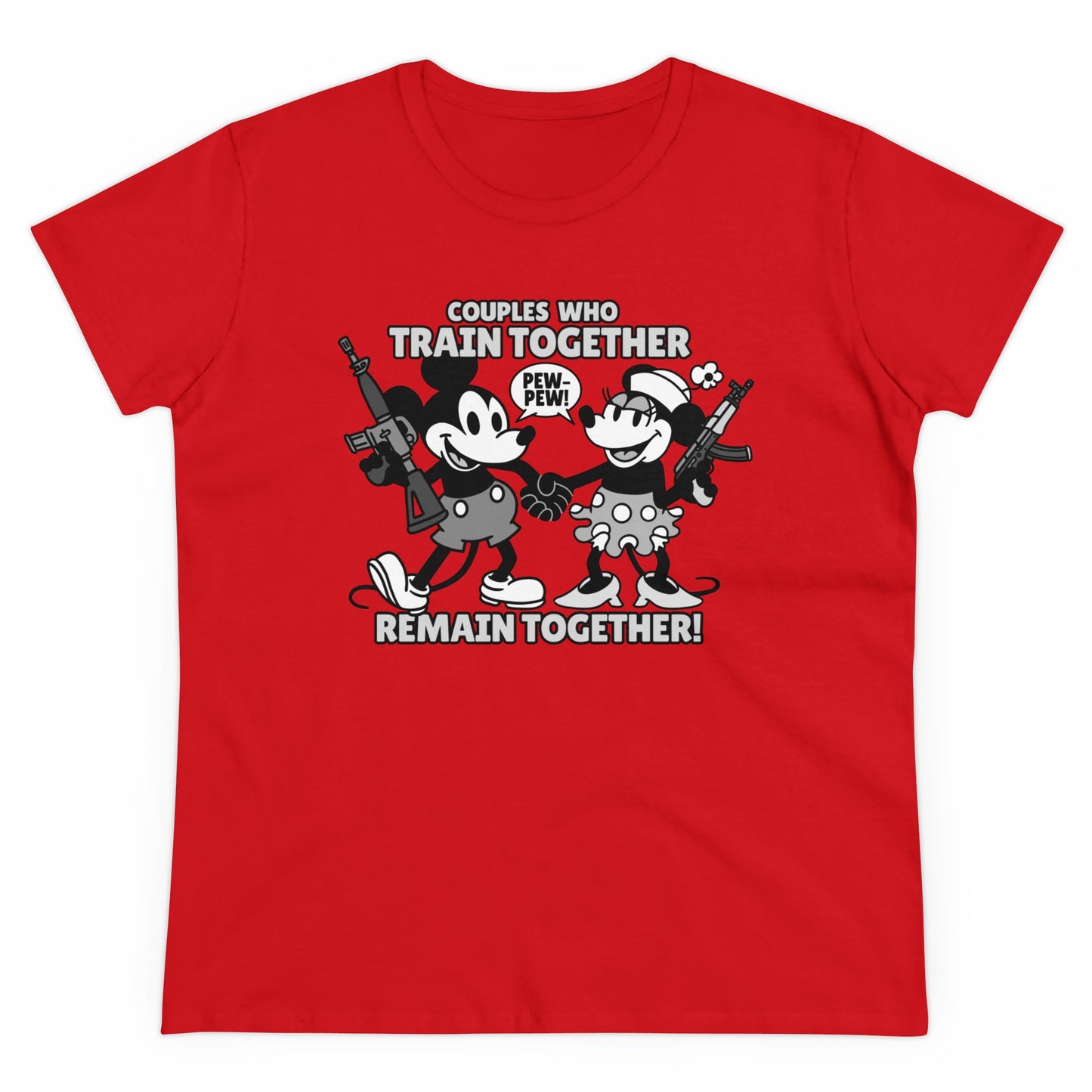 Couple's Therapy! Women's Midweight Cotton Tee