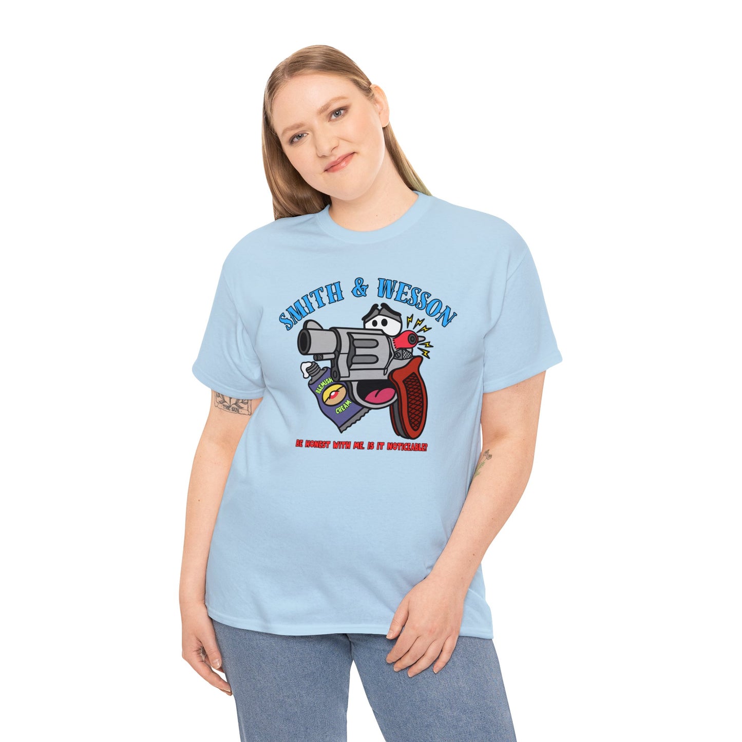 S&W Blemish Unisex Heavy Cotton Tee