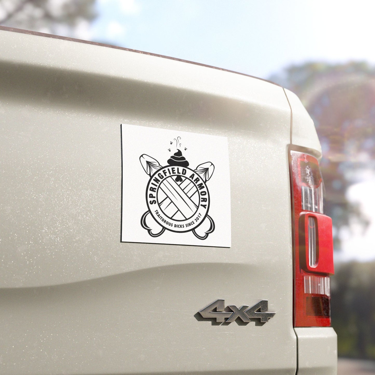 Springfield Armory Logo Car Magnets