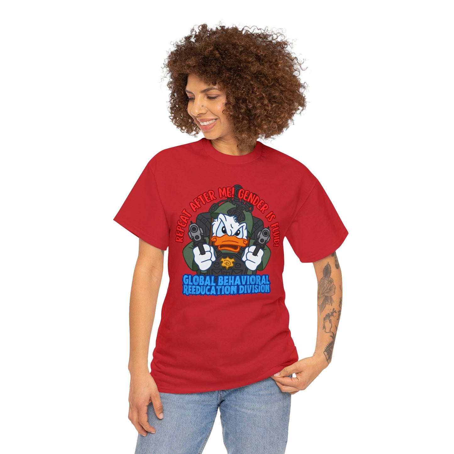 Tacti-Quack! (GF) Unisex Heavy Cotton Tee