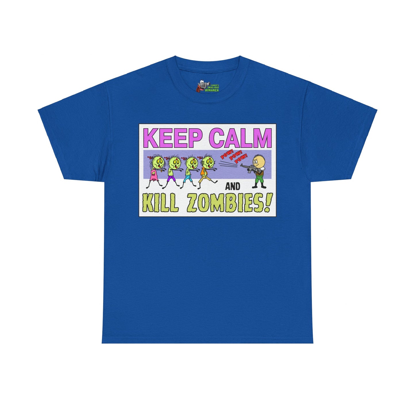 Kill Zombies! Unisex Heavy Cotton Tee