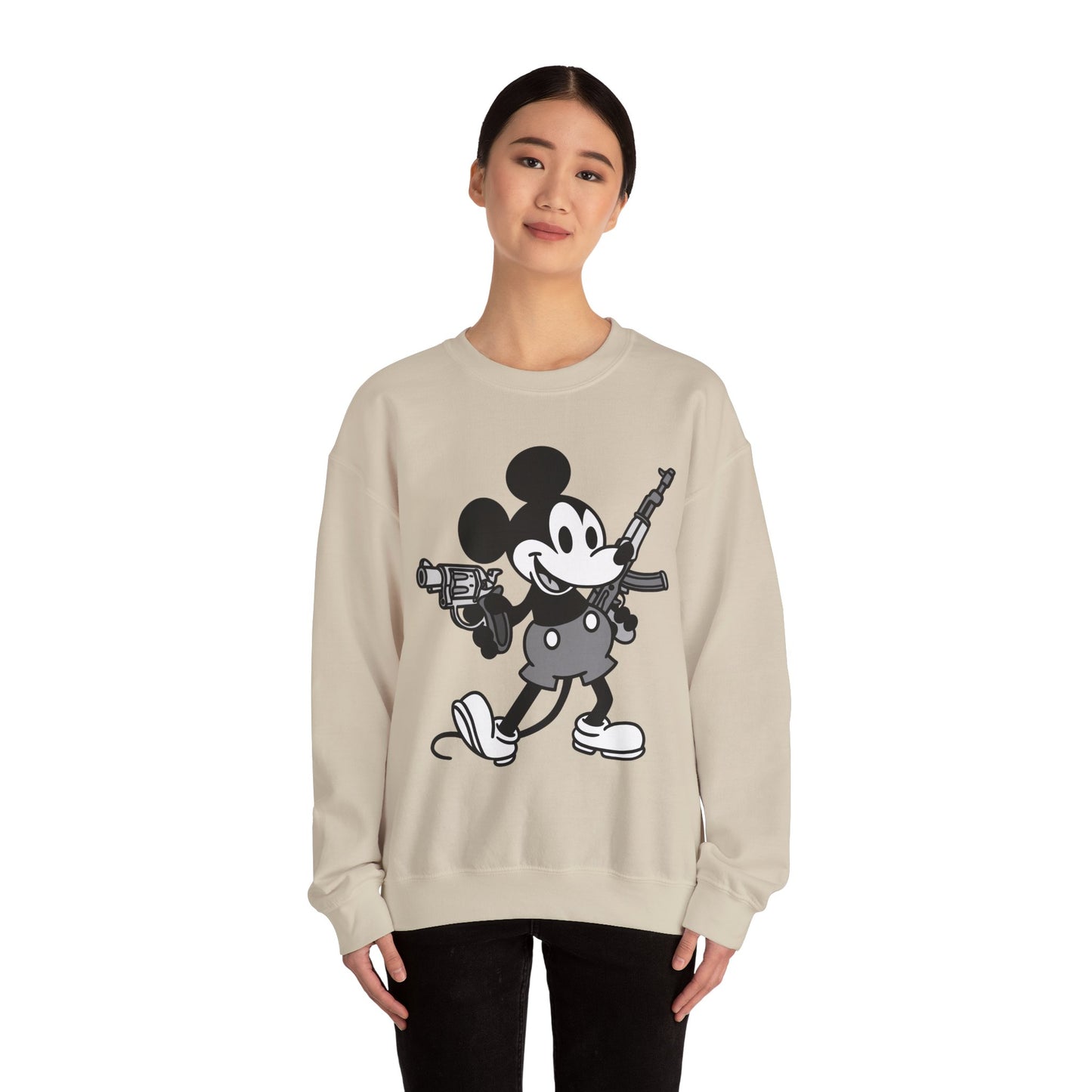 Mouse Guns! Unisex Heavy Blend™ Crewneck Sweatshirt