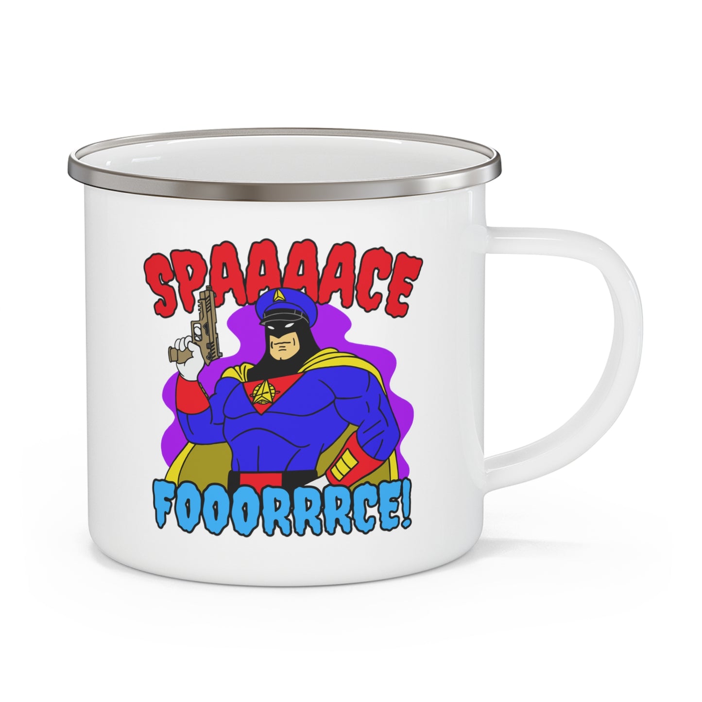 Space Force! Enamel Camping Mug