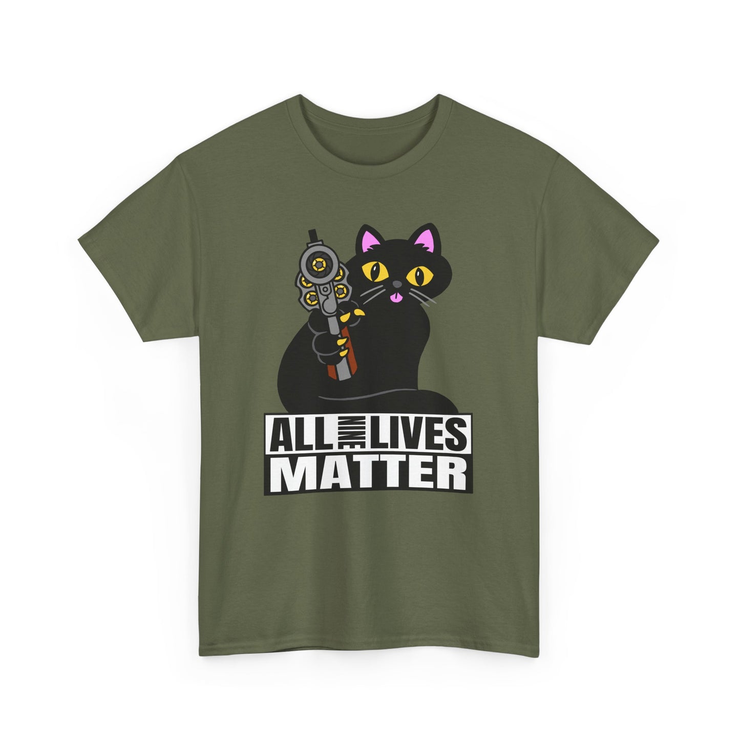 ALL9LIVES Matter! Unisex Heavy Cotton Tee