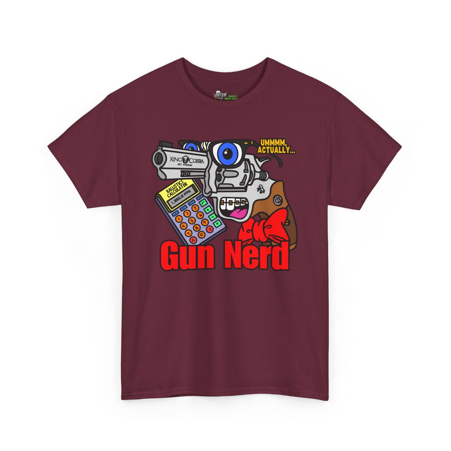Gun Nerd! Unisex Heavy Cotton Tee
