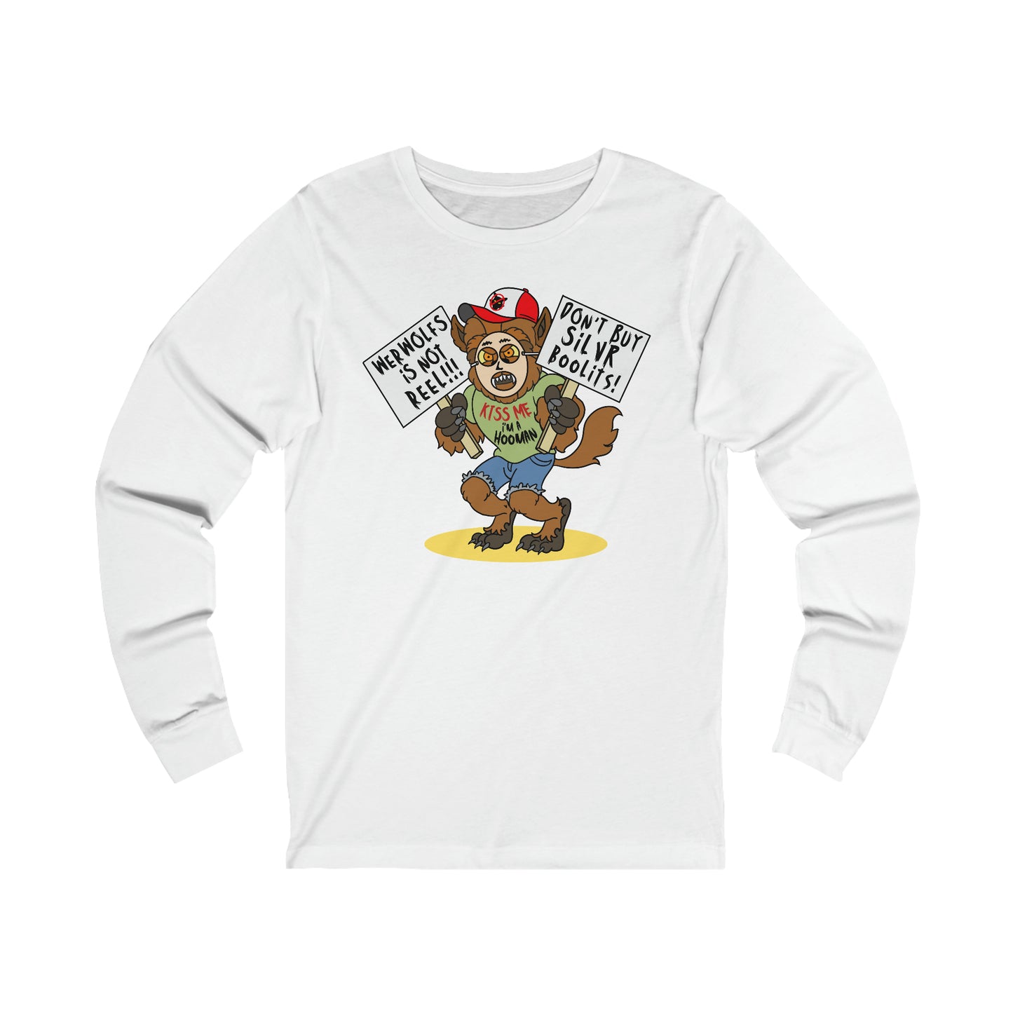 Werwolfs Is Not Reel! Unisex Jersey Long Sleeve Tee