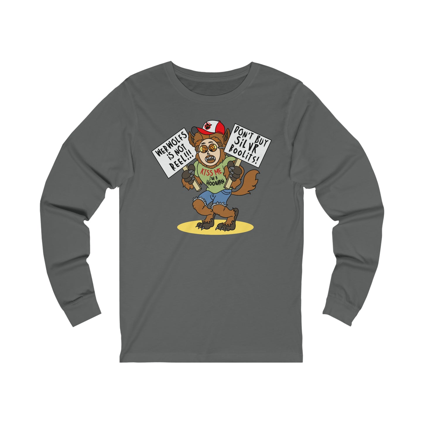 Werwolfs Is Not Reel! Unisex Jersey Long Sleeve Tee