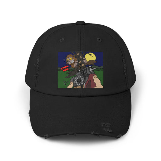 C'mon, Man! Unisex Distressed Cap