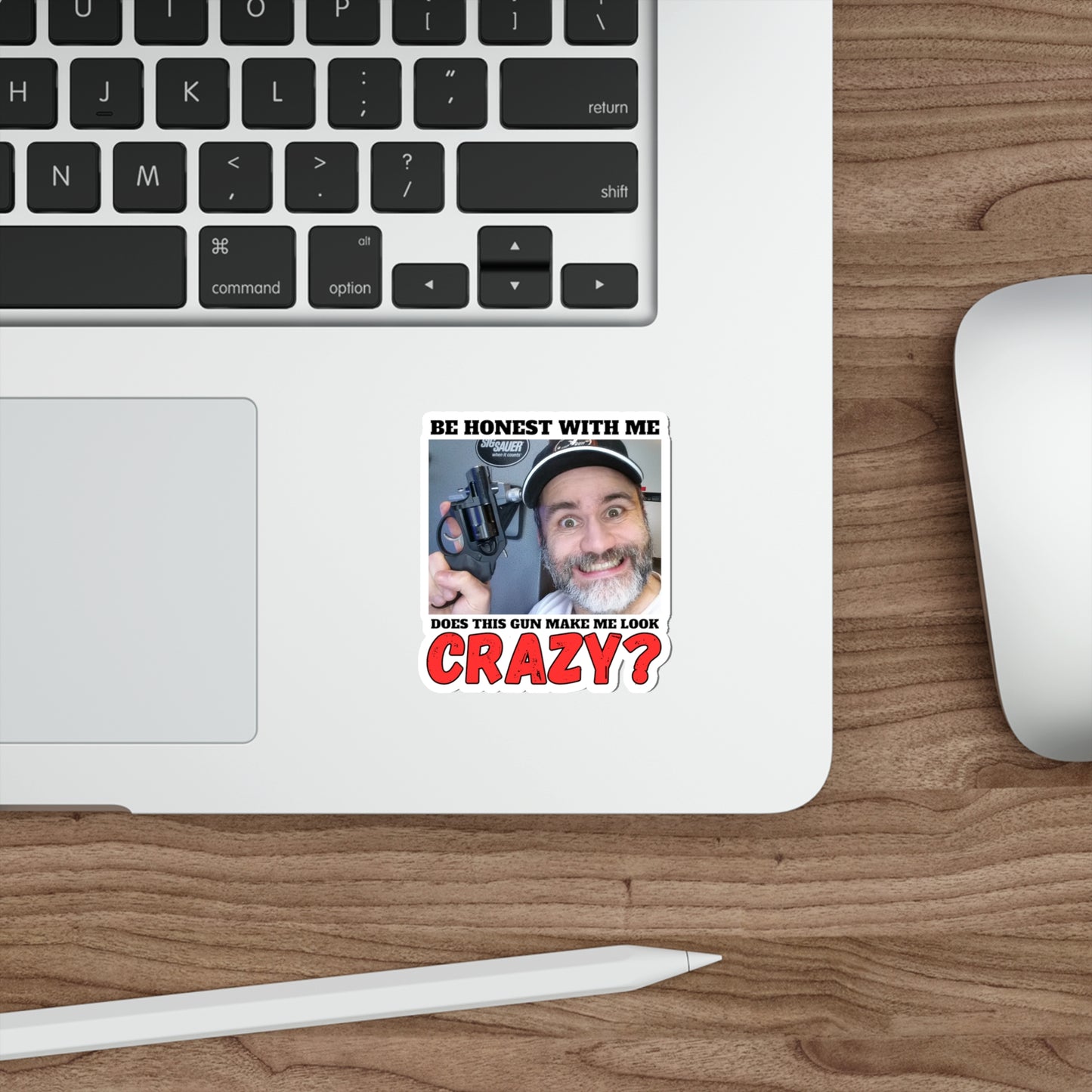 Guncrazy Die-Cut Stickers
