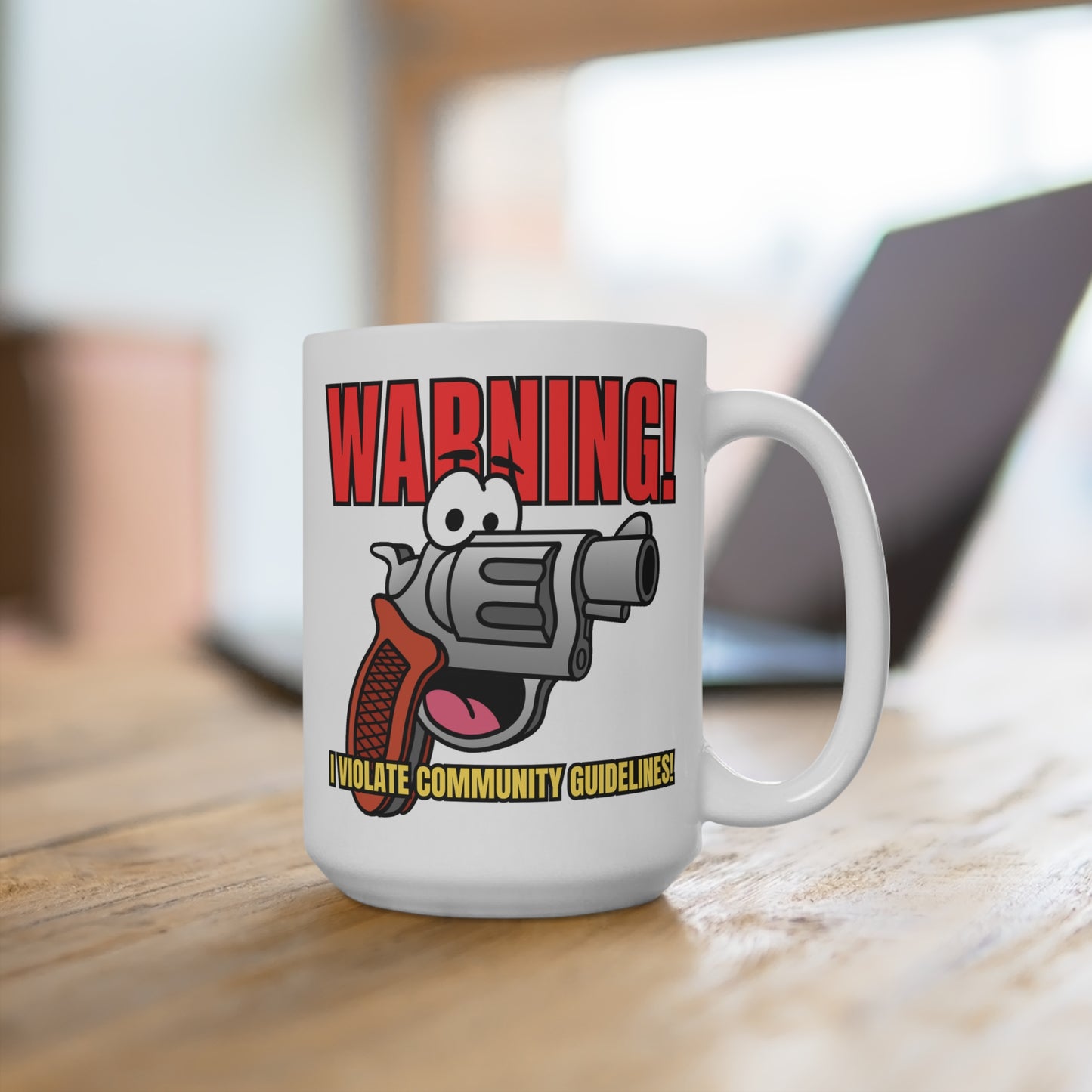 Humorous Perfect Gift for Coffee Lovers! Community Guidelines!  15oz