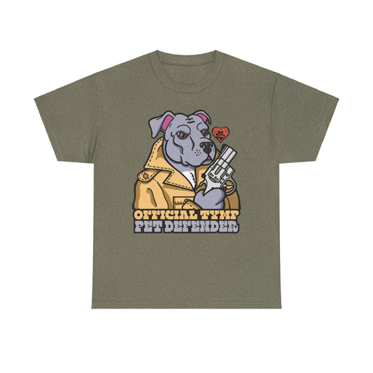 Official TYMP Pet Defender! Unisex Heavy Cotton Tee