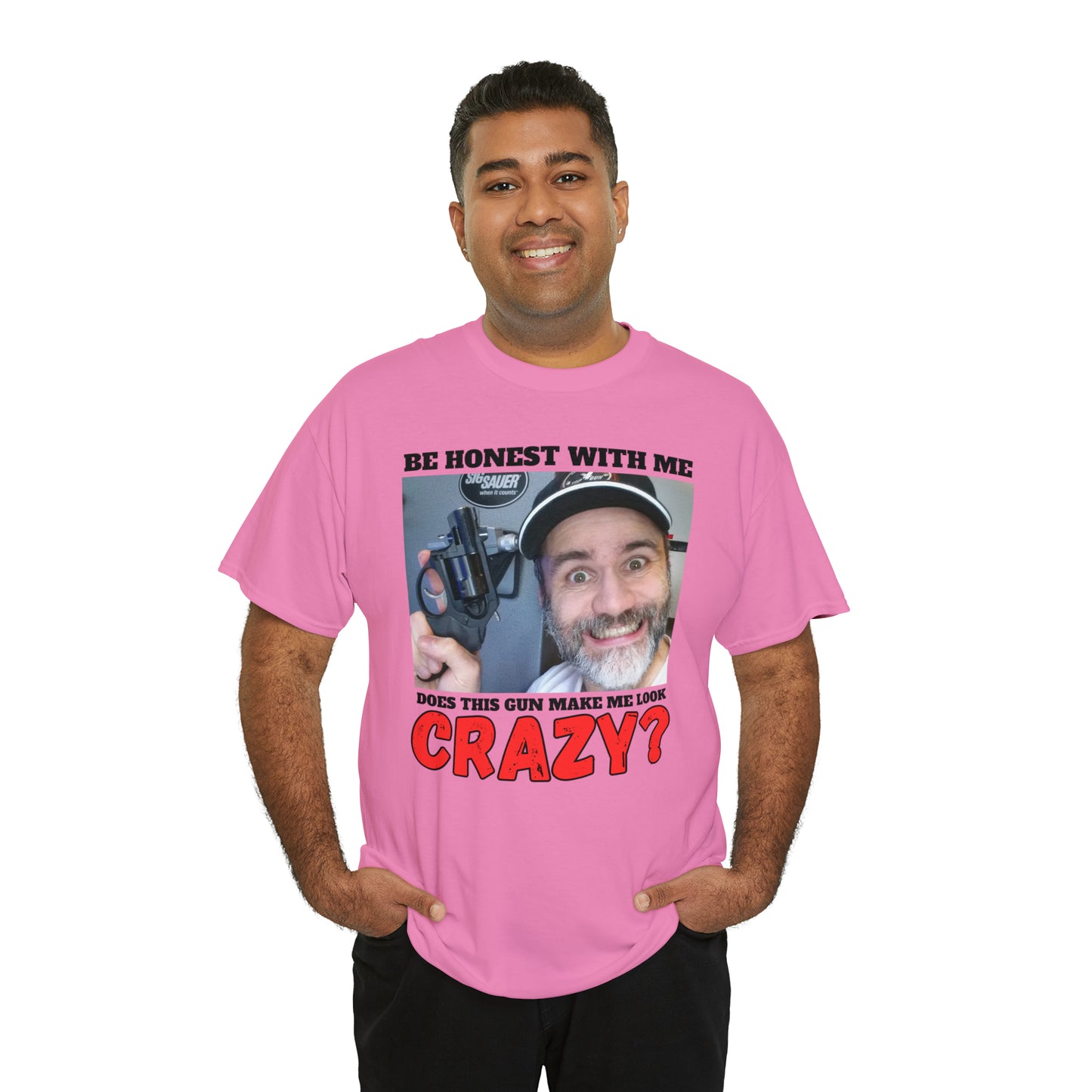 Crazy? Unisex Heavy Cotton Tee