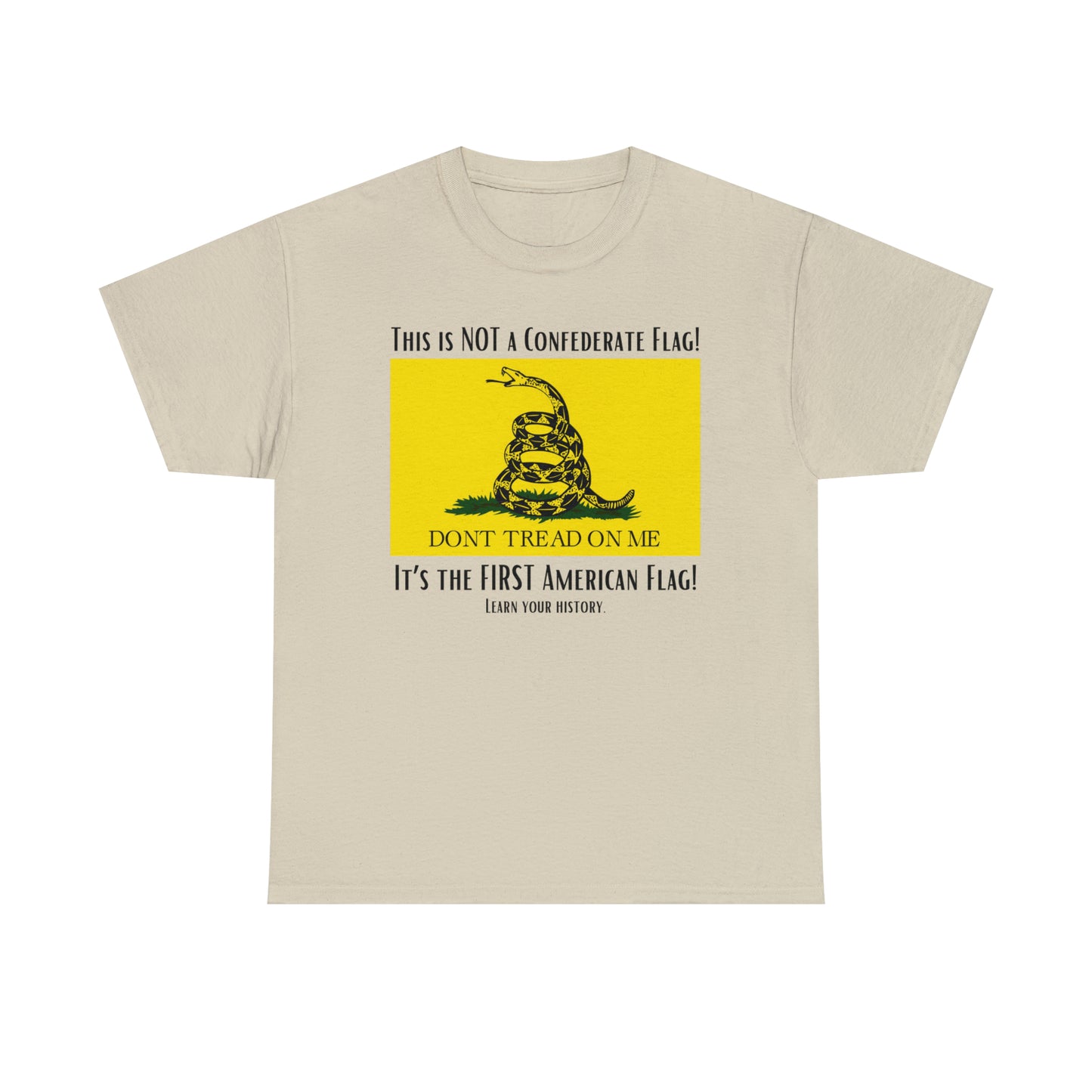 1st American Flag Unisex Heavy Cotton Tee