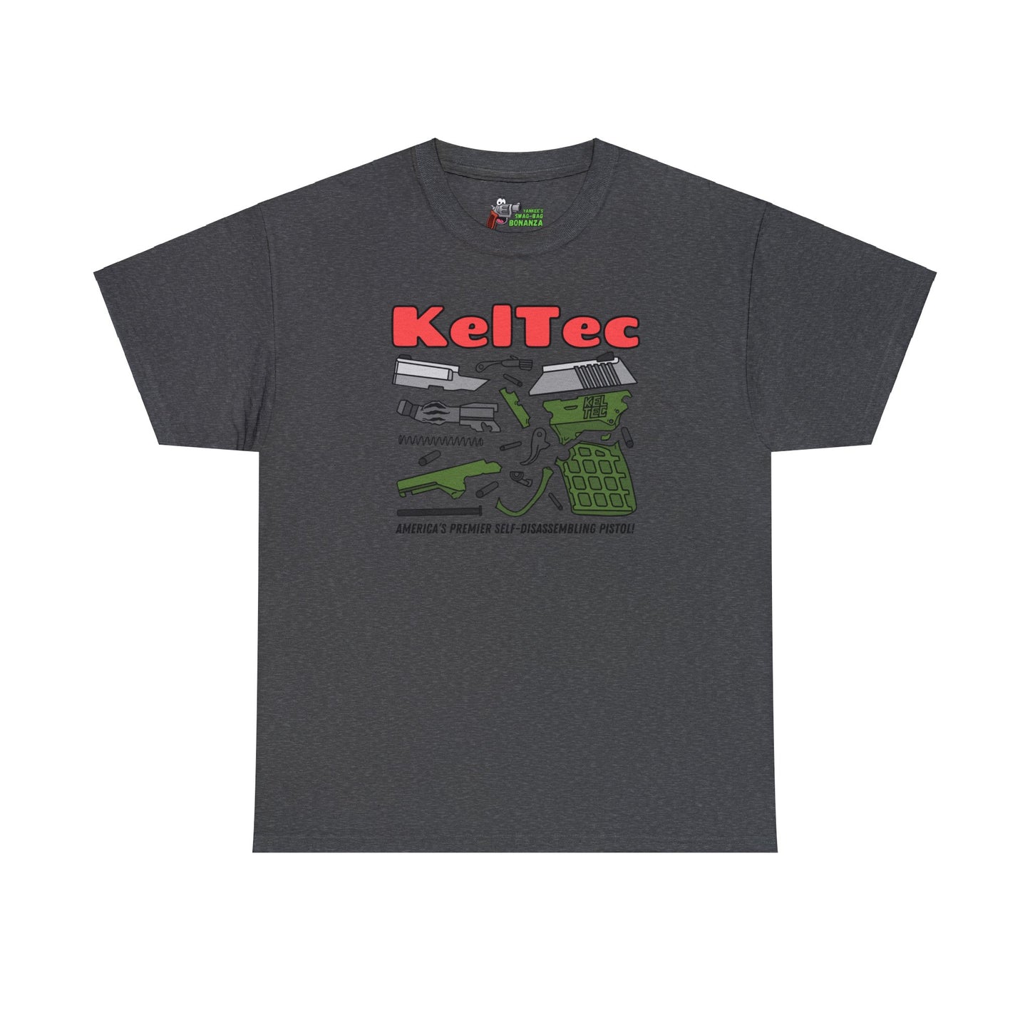 KelTec Disassembled Unisex Heavy Cotton Tee
