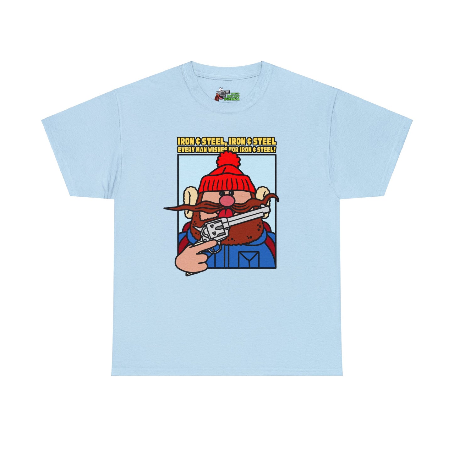 Iron & Steel! Unisex Heavy Cotton Tee