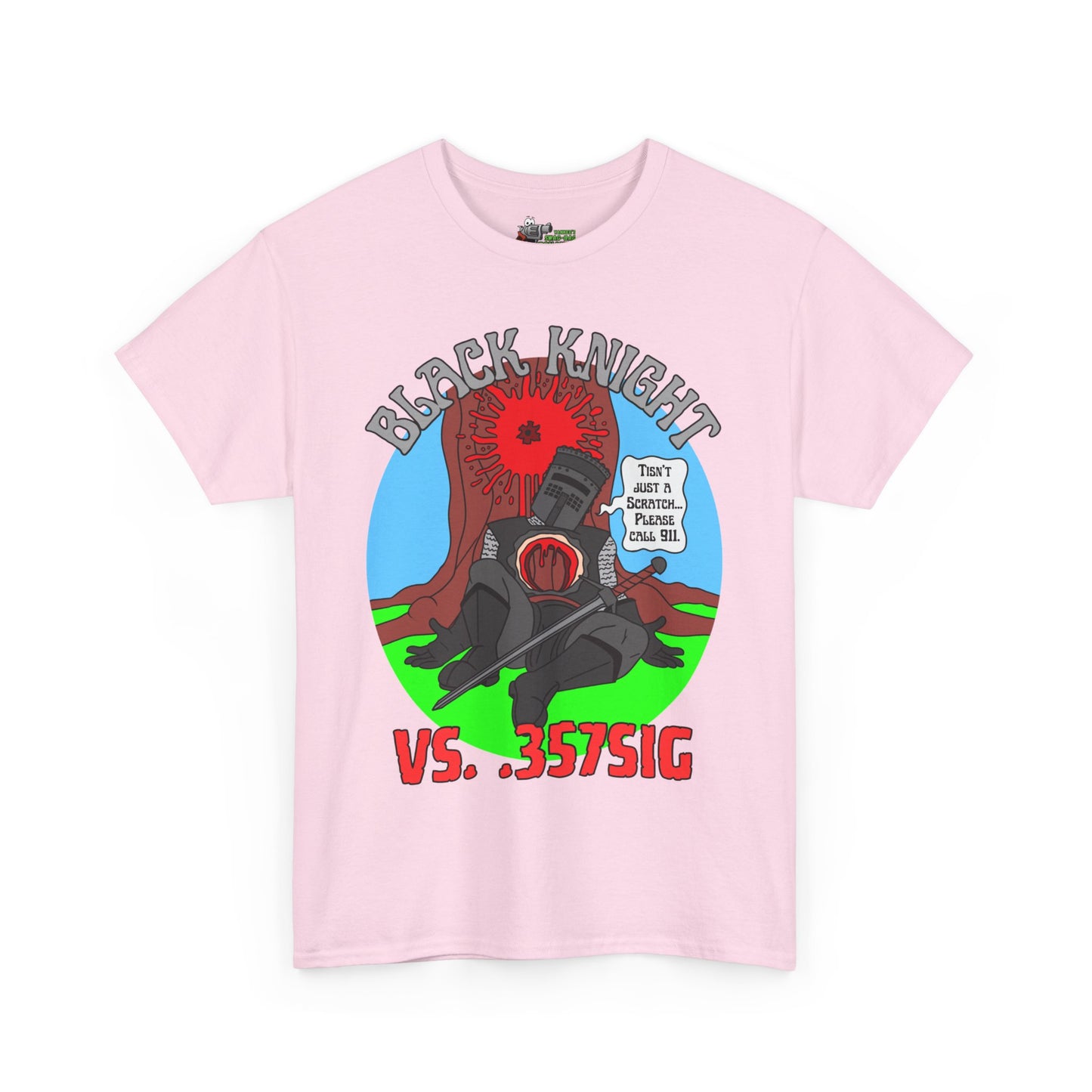 Tisn't Just a Scratch! (.357SIG) Unisex Heavy Cotton Tee