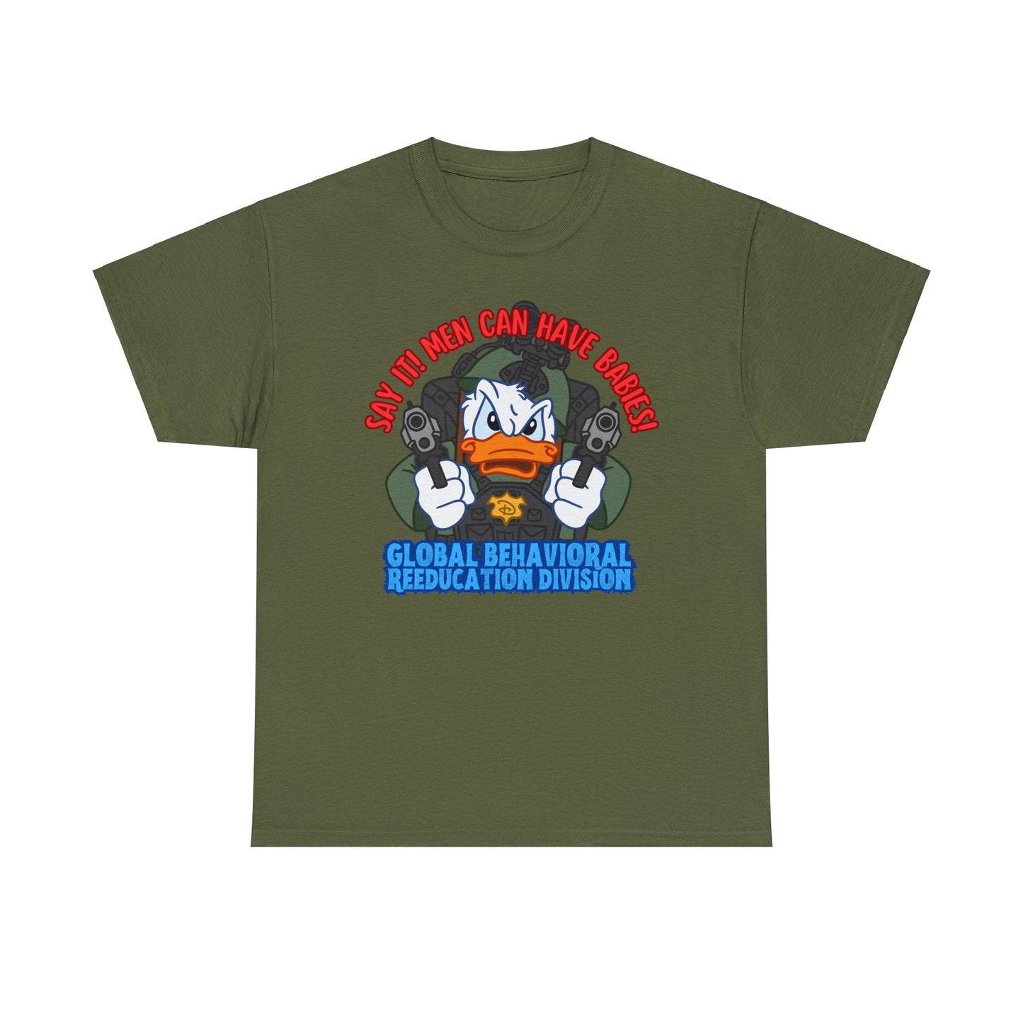Tacti-Quack Unisex Heavy Cotton Tee!