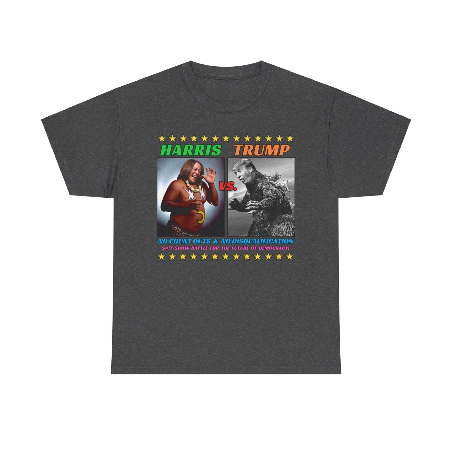 Harris v. Trump! Unisex Heavy Cotton Tee