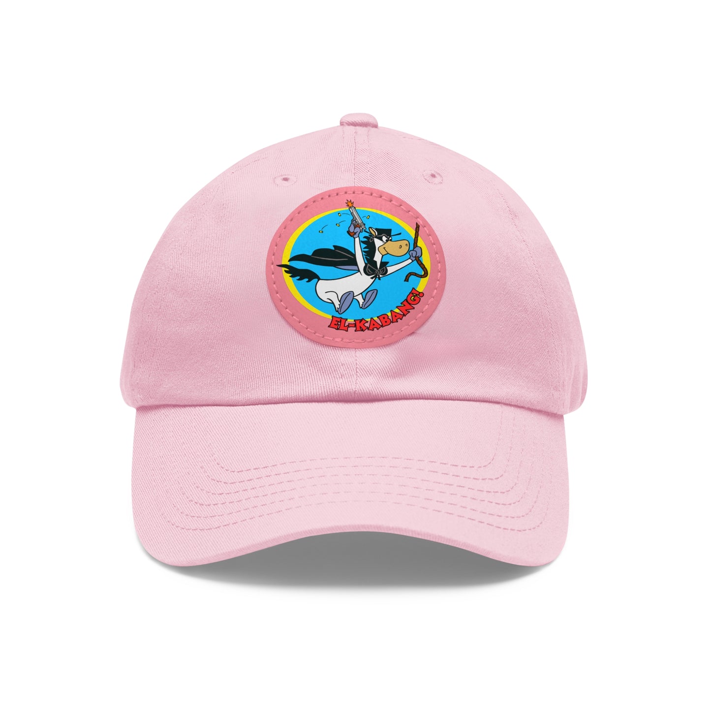 El-Kabang! Dad Hat with Leather Patch (Round)