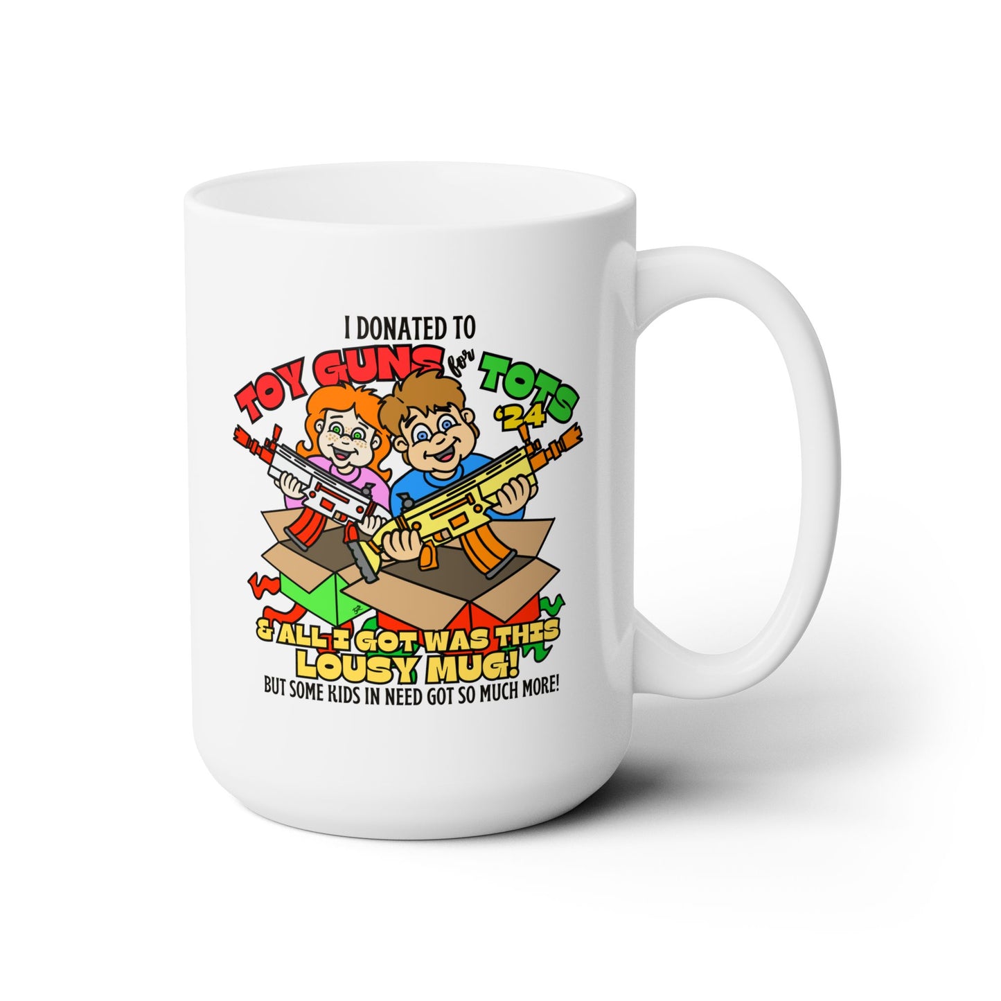 TG4T Donation Ceramic Mug 15oz