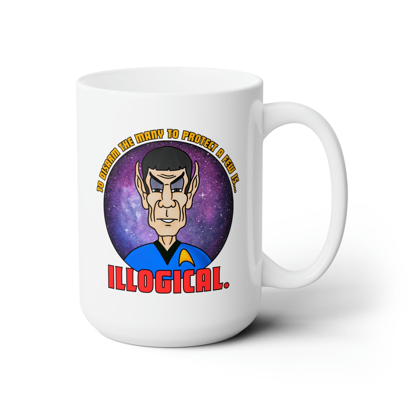 Illogical Ceramic Mug 15oz