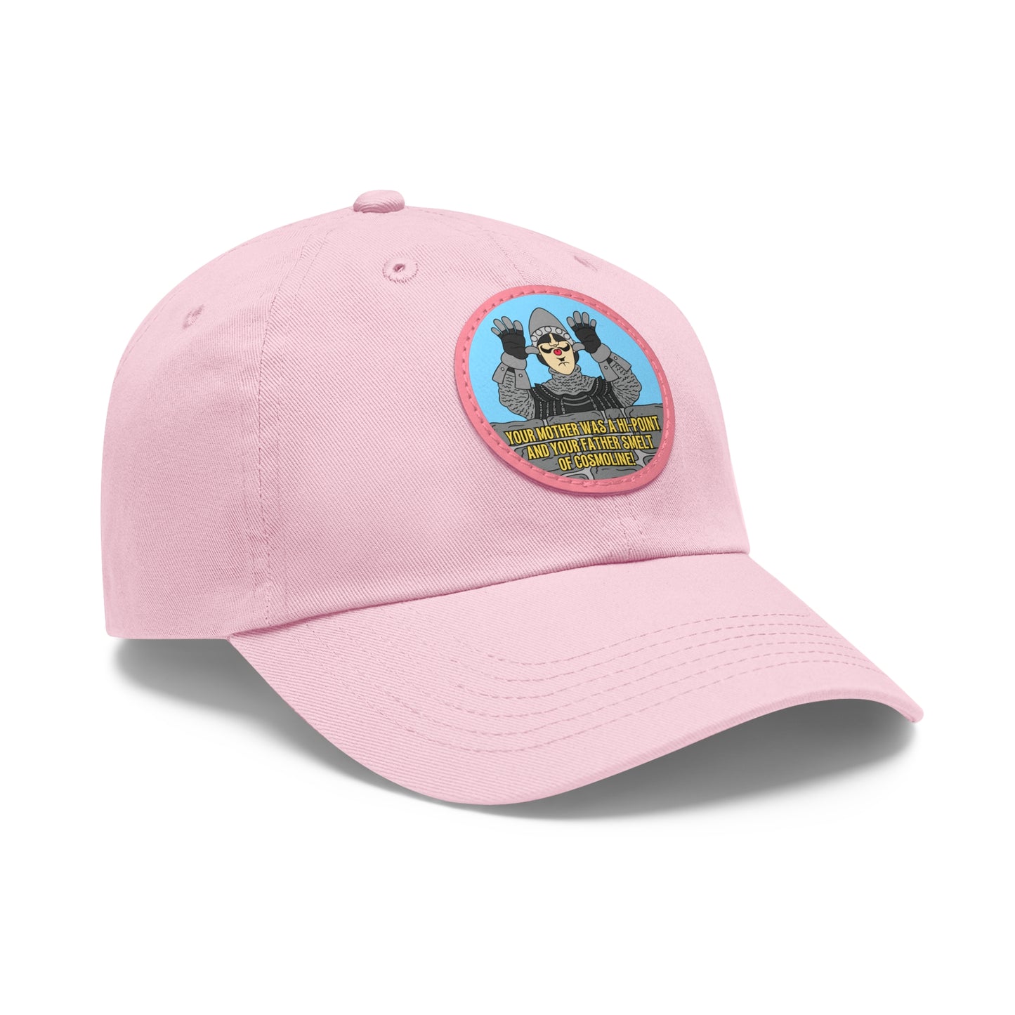 Cosmoline Taunt! Dad Hat with Leather Patch (Round)