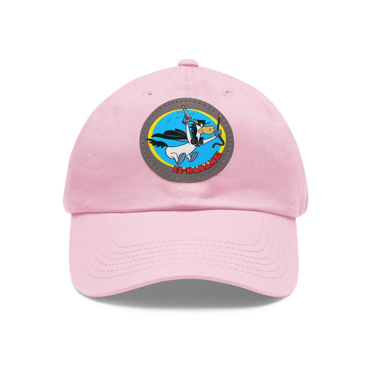 El-Kabang! Dad Hat with Leather Patch (Round)