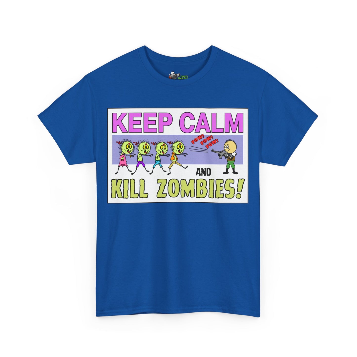 Kill Zombies! Unisex Heavy Cotton Tee