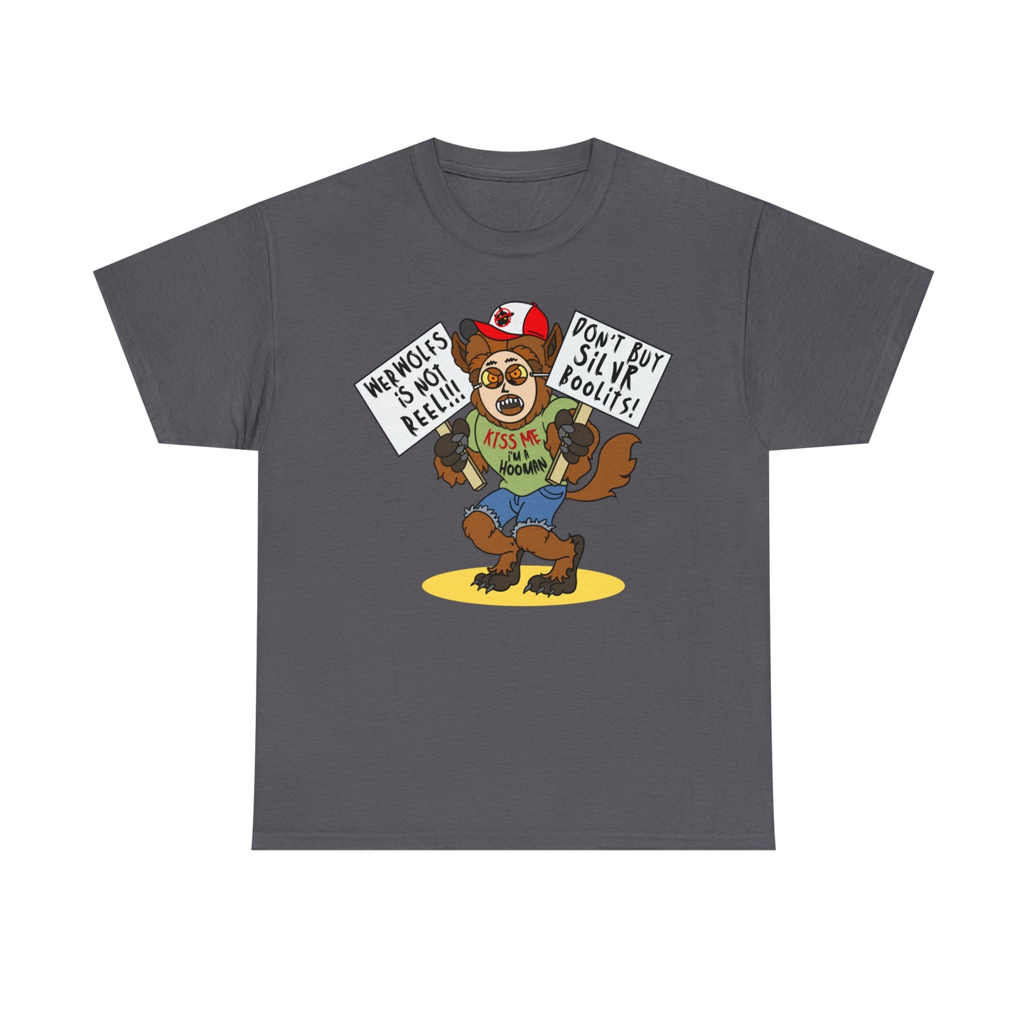 Werwolfs Is Not Reel! Unisex Heavy Cotton Tee