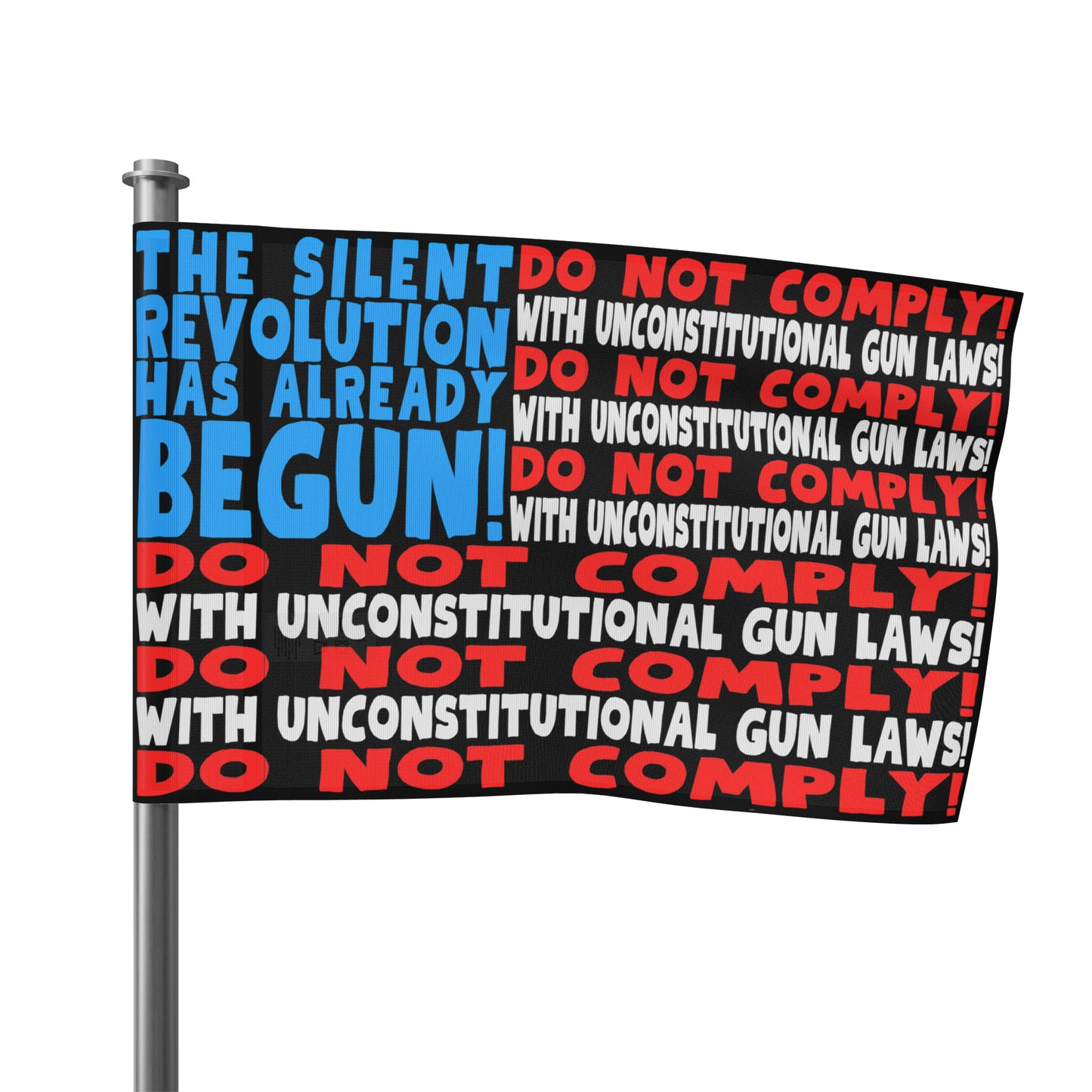 Silent Revolution Flag