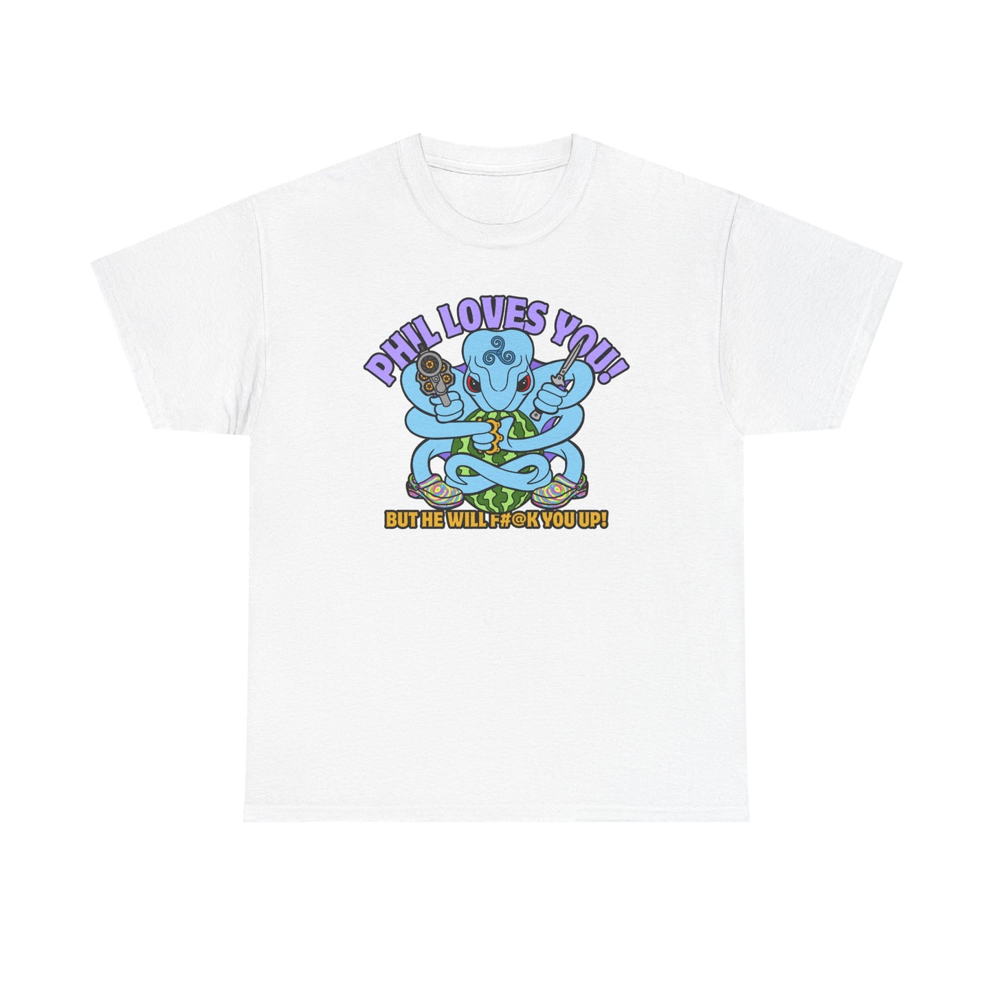 Phil Loves You! Unisex Heavy Cotton Tee