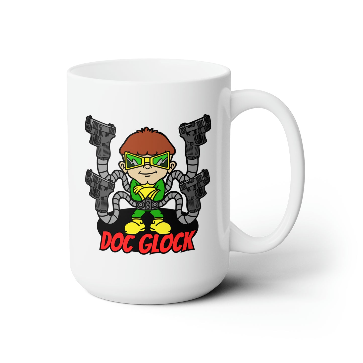 Doctor Glocktopus! Ceramic Mug 15oz