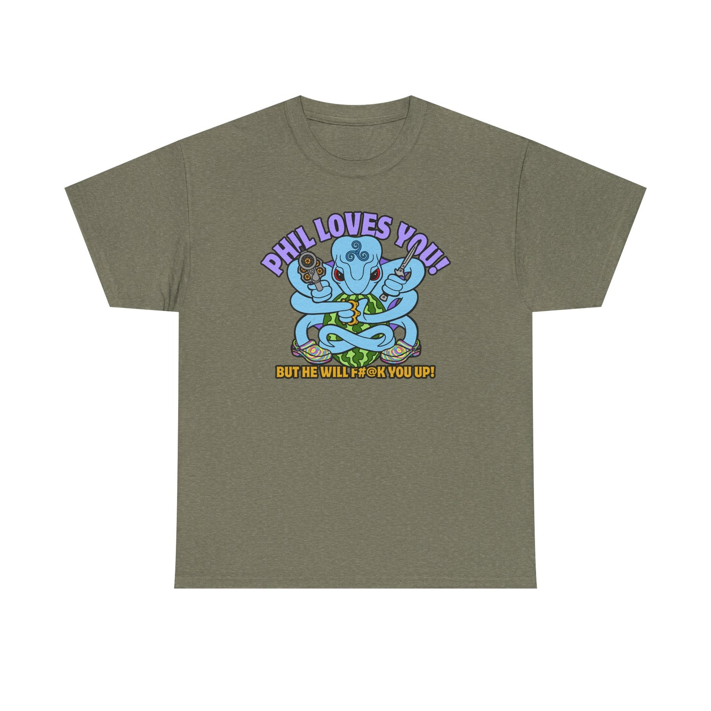 Phil Loves You! Unisex Heavy Cotton Tee