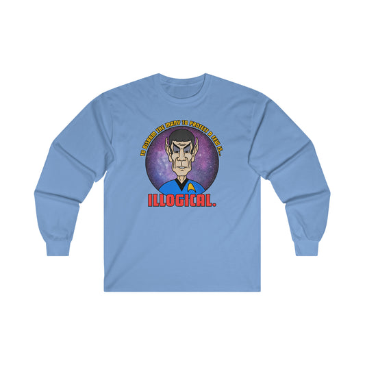 Illogical Ultra Cotton Long Sleeve Tee