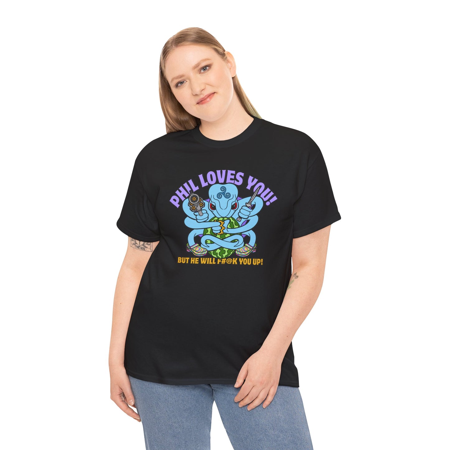 Phil Loves You! Unisex Heavy Cotton Tee