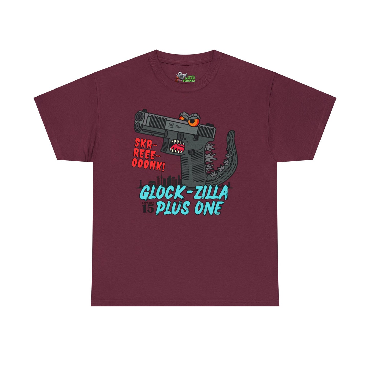 Glock-zilla! Unisex Heavy Cotton Tee