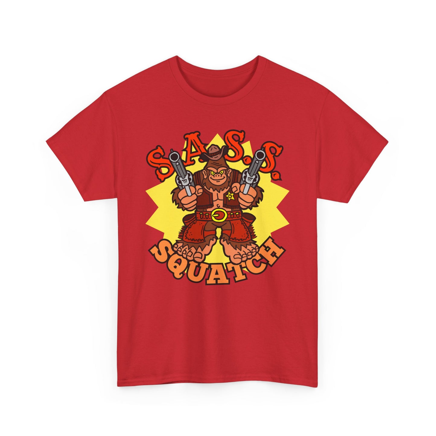 SASS-Squatch Unisex Heavy Cotton Tee