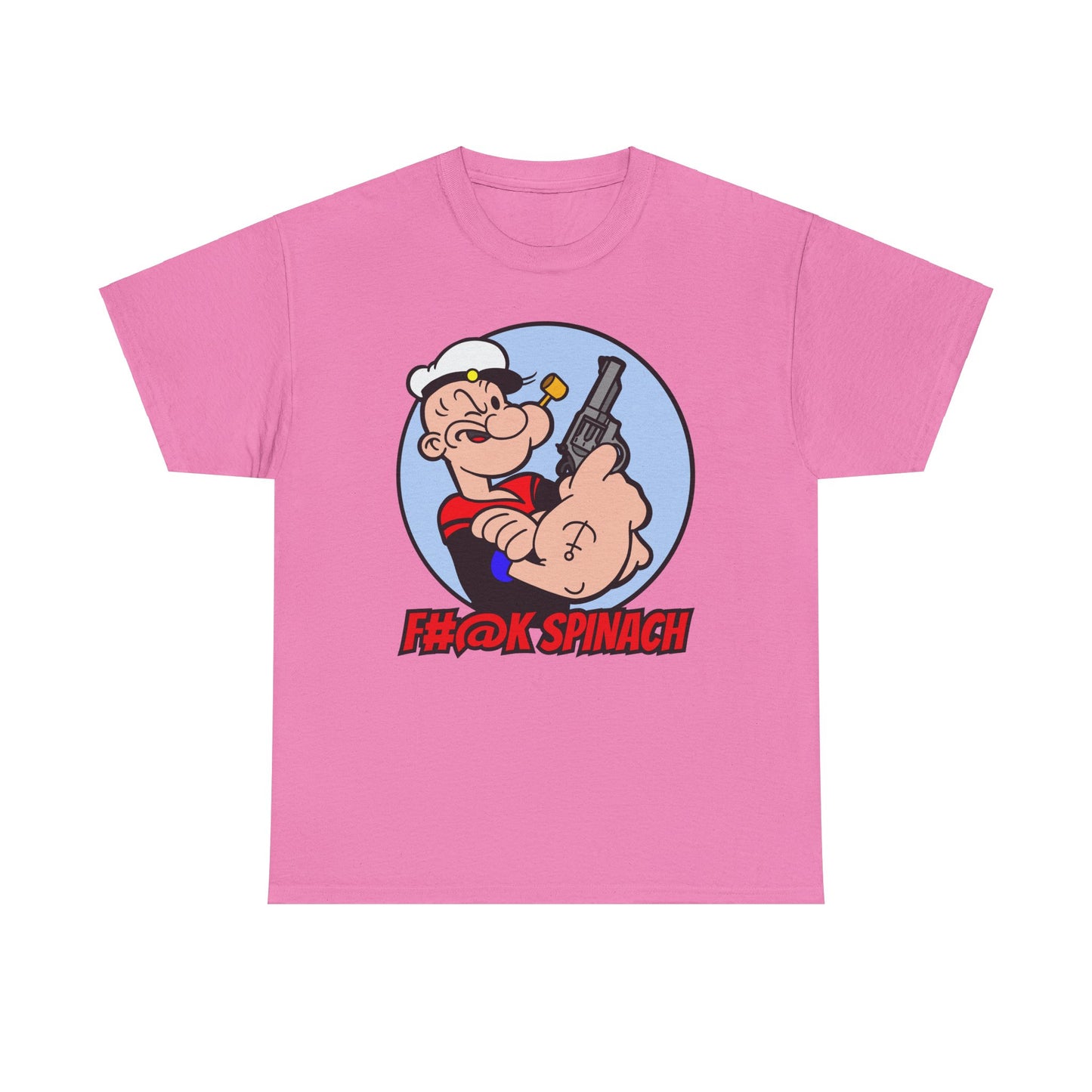 F#@K Spinach! Unisex Heavy Cotton Tee