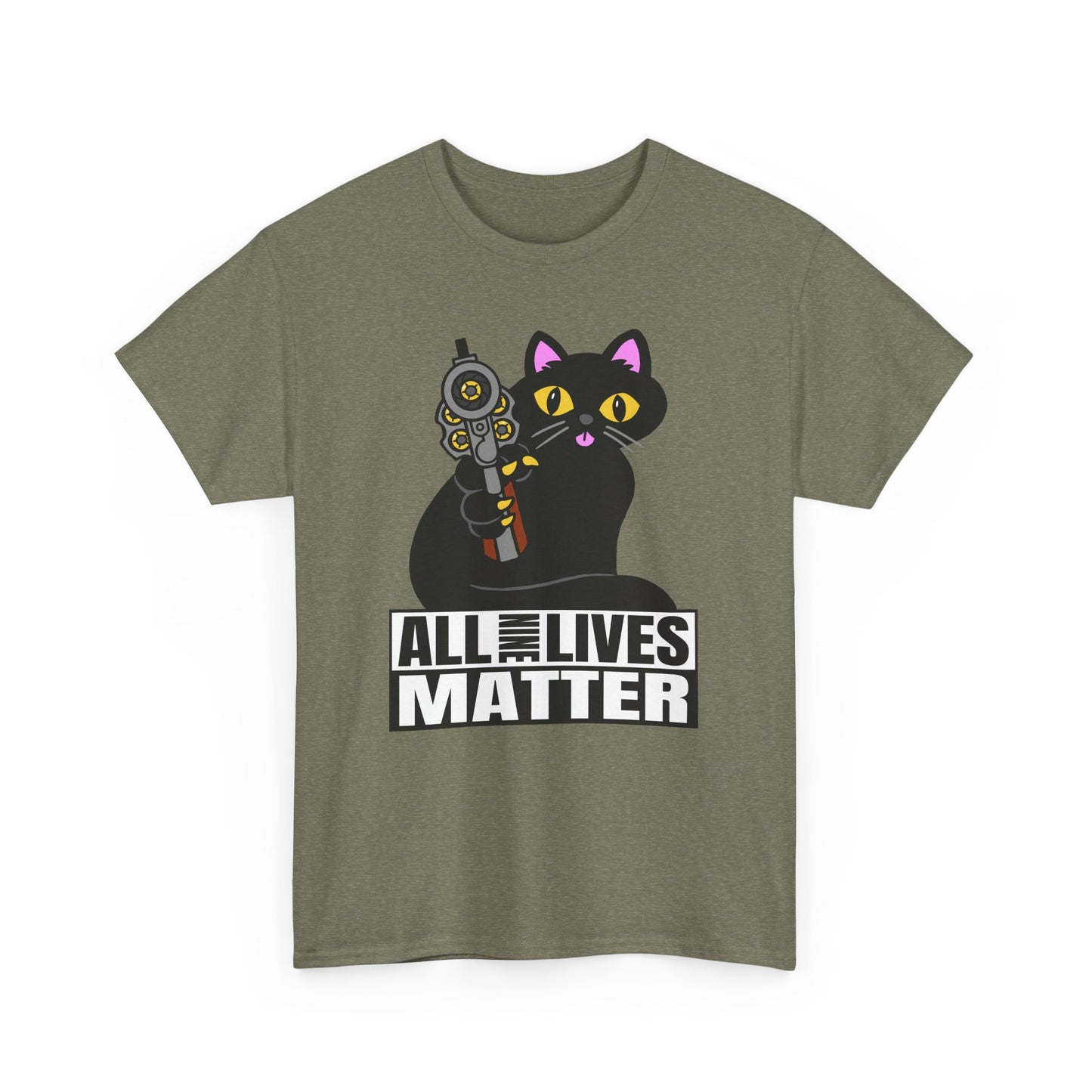 ALL9LIVES Matter! Unisex Heavy Cotton Tee