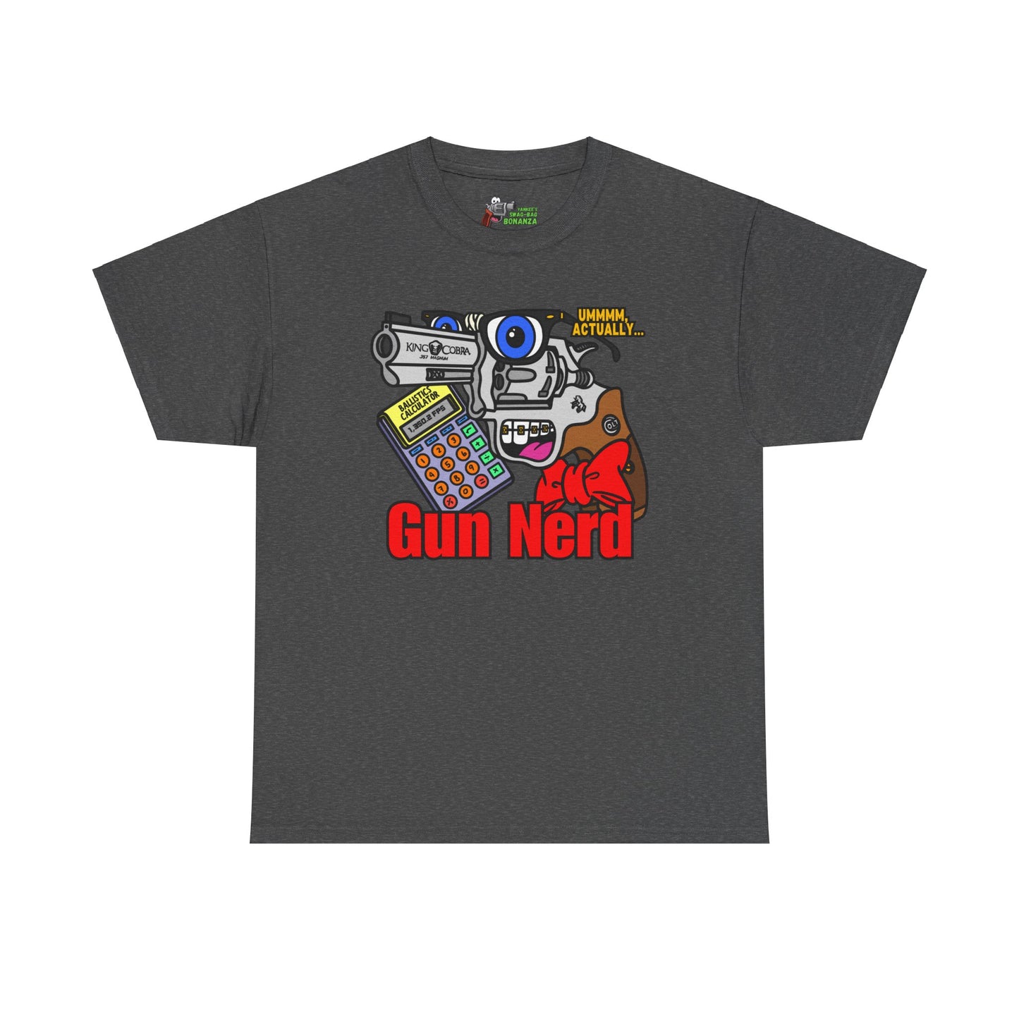 Gun Nerd! Unisex Heavy Cotton Tee
