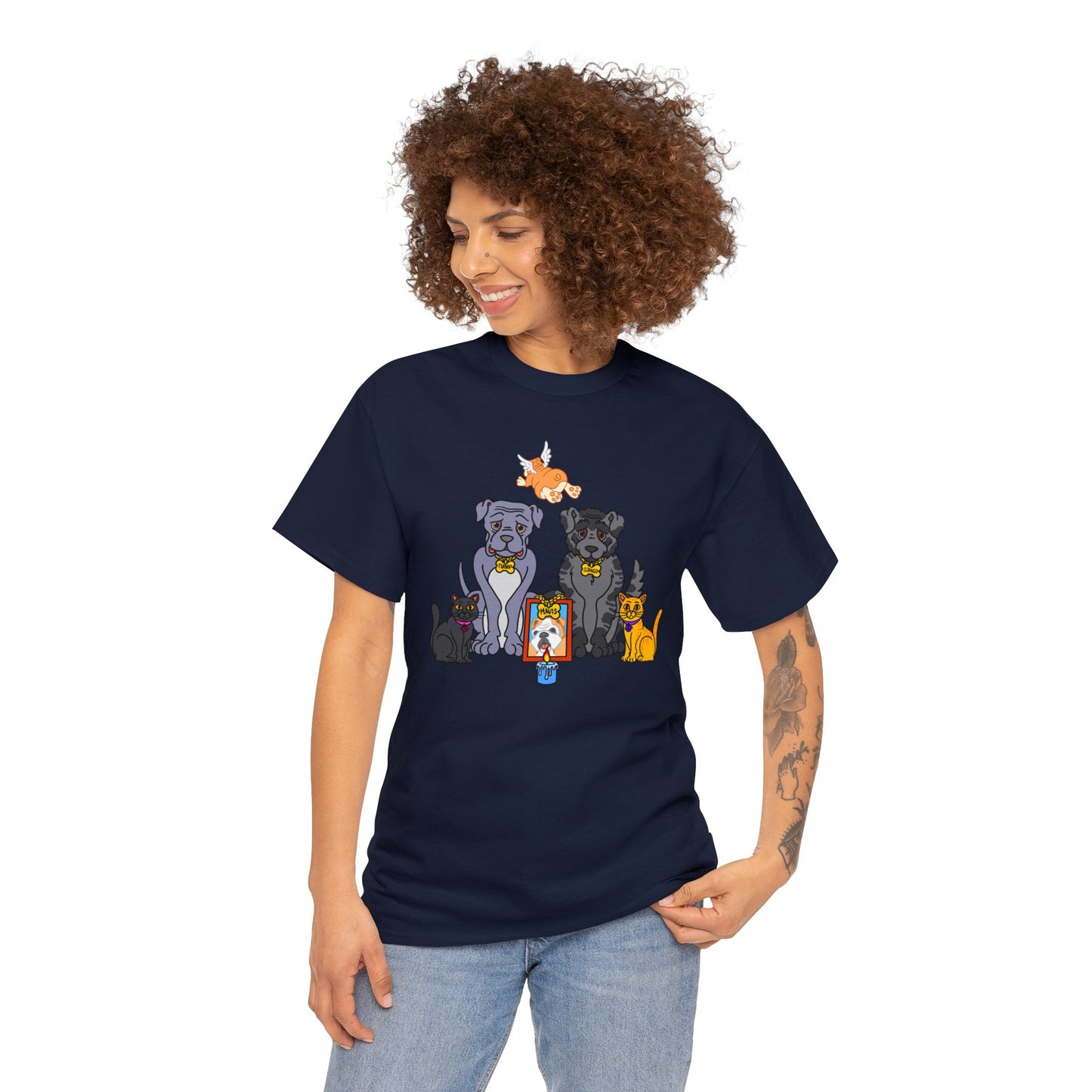 Lost But Still Loved! (Mavis Memorial) Unisex Heavy Cotton Tee
