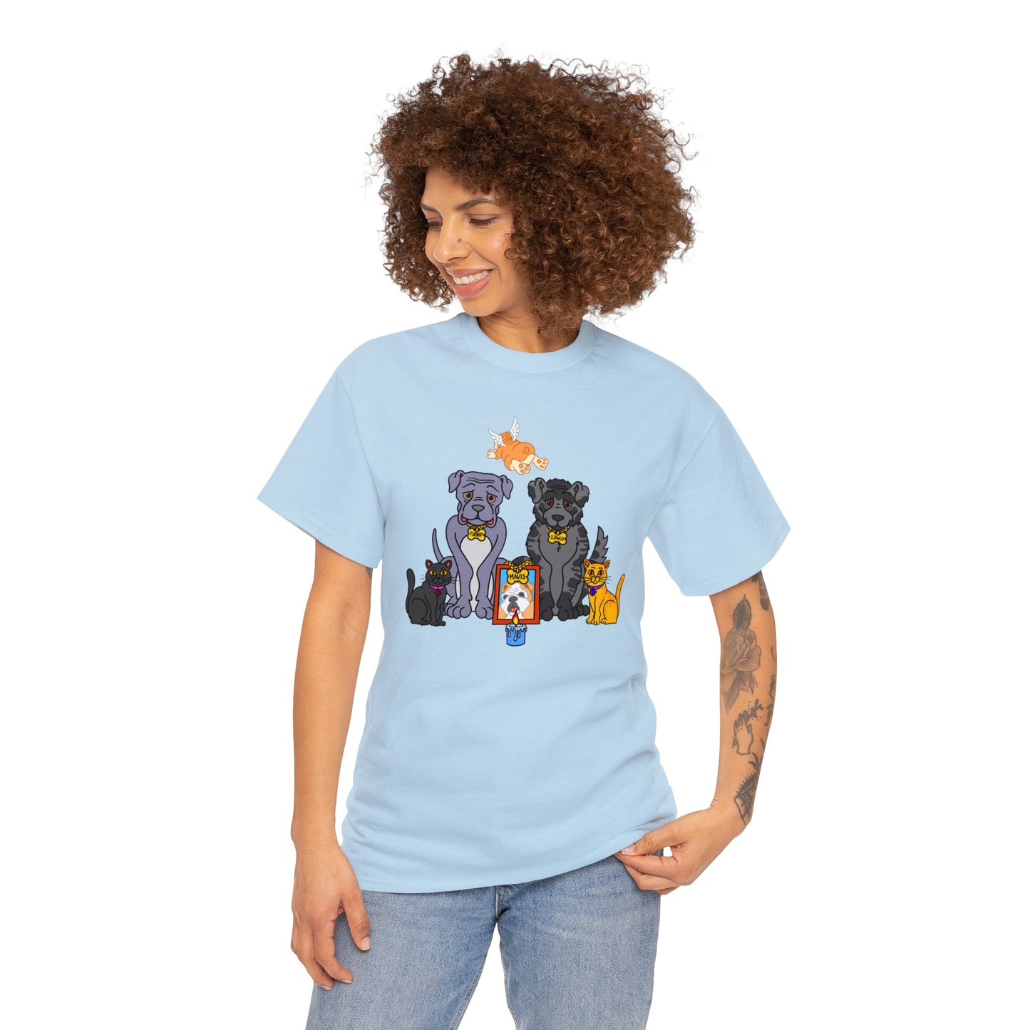 Lost But Still Loved! (Mavis Memorial) Unisex Heavy Cotton Tee