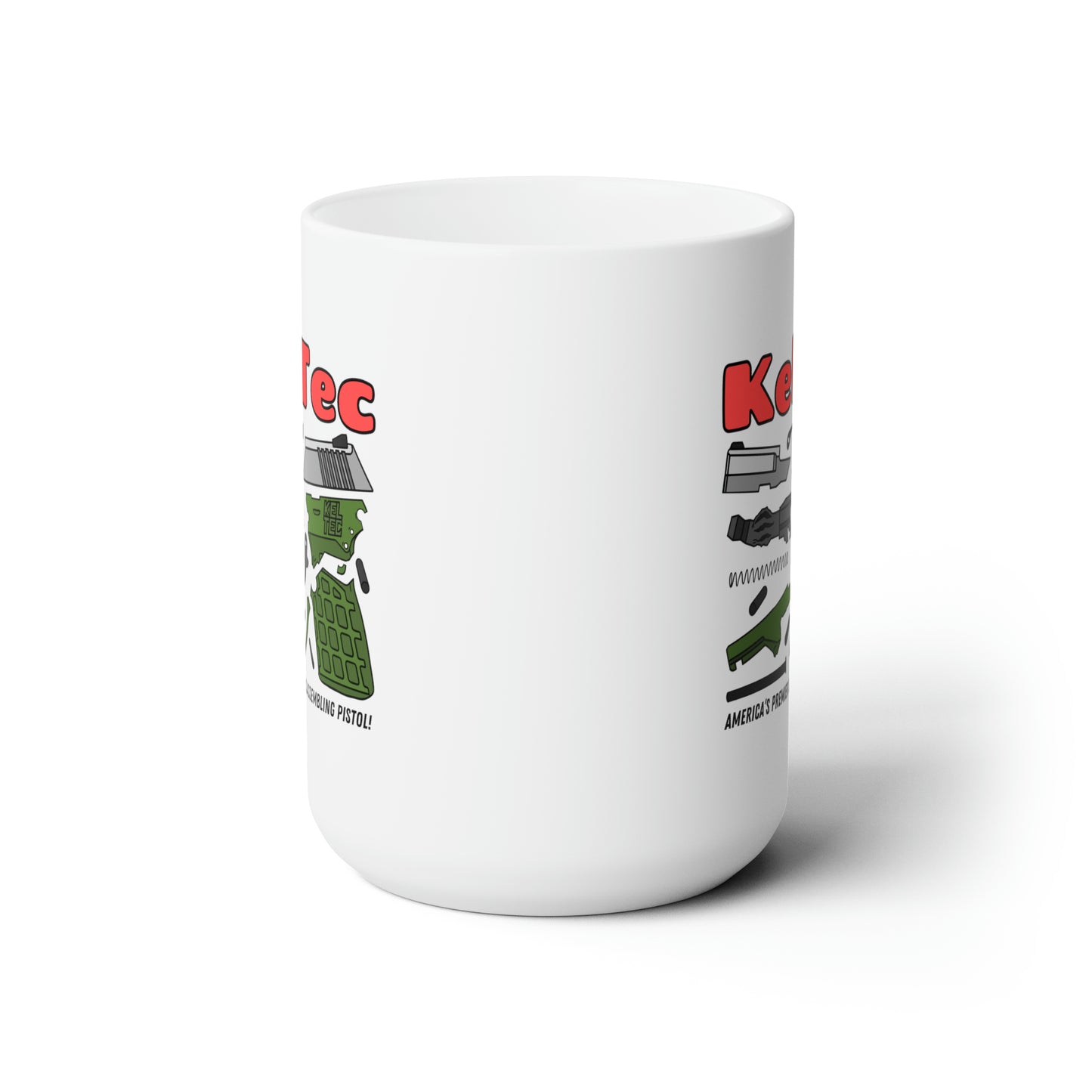 KELTEC Disassembled Ceramic Mug 15oz